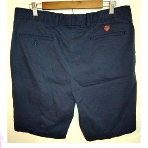 POLO BY RALPH LAUREN MEN'S NAVY BLUE SHORTS IN A SIZE 35